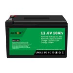 12.8V 10Ah LiFePO4 بطارية الرصاص الحمضية استبدال بطارية ليثيوم أيون 12V 10Ah