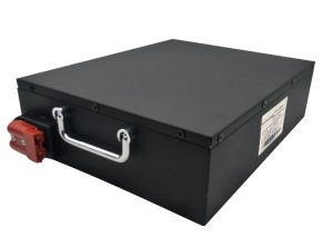 بطارية ليثيوم أيون خفيفة الوزن 24V50Ah مع اتصال RS4835 لروبوت AGV