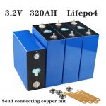 3.2V CATL A Grade Deep Cycle 6000 مرة Lifepo4 خلايا 320ah 310AH نظام تخزين الطاقة الشمسية