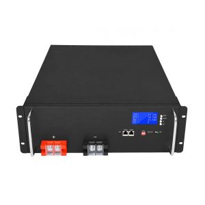 بطارية ليثيوم أيون عالية الطاقة 48V 50Ah LiFePO4 لأنظمة تخزين الطاقة الشمسية