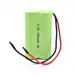 بطارية NiMH قابلة لإعادة الشحن AA1500mAh 2.4V